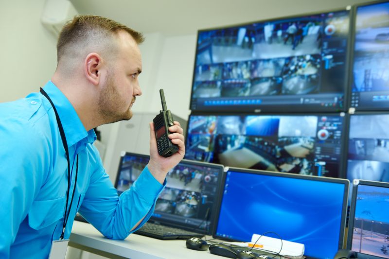 CCTV system control room